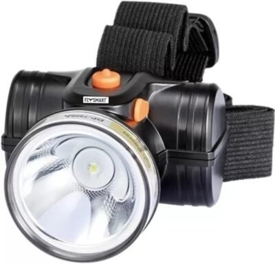 LAZER LIGHT 60W Led Headlight Adjustable Torch SS-5066HL Torch  (Black, 6 cm, Rechargeable)