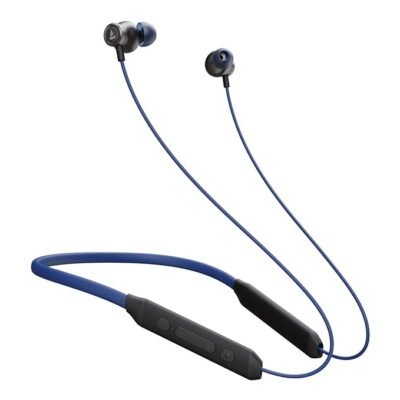 Boat Rockerz 205v2 Wireless Bluetooth in Ear Neckband Headphone with Mic (Blue)