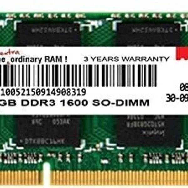 simtronics 4GB DDR3-So Dimm DDR3 4 GB (Dual Channel) Laptop (Laptop RAM 1600 MHz (PC 12800 )with 3 Year Warranty)